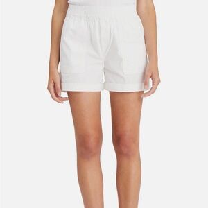 Sanctuary Trail Blazer Cuffed Pocket White Shorts - Size 25
